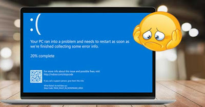 ブルー スクリーンと Windows の再起動