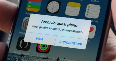 iPhoneのメモリがいっぱいです