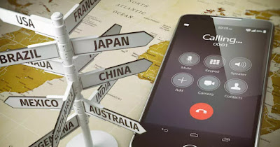 外国の電話